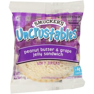 Uncrustables Grape PB&J Sandwiches | Packaged