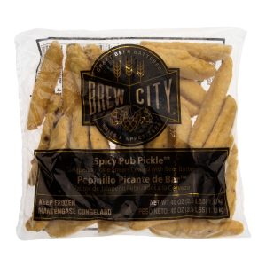 Spicy Pub Battered Pickles | Packaged