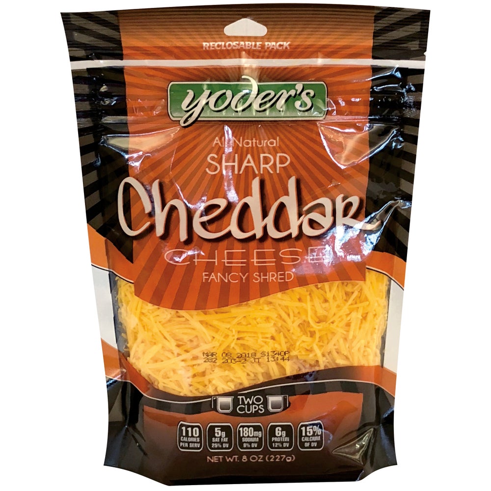 FANCY SHREDS SHARP CHEDDAR FINELY SHREDDED CHEESE, SHARP CHEDDAR