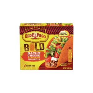Old El Paso Bold Nacho Cheese Flavored T | Packaged