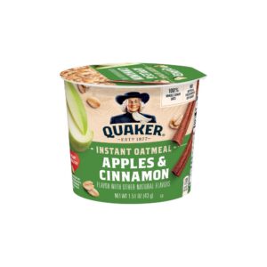 Quaker Apples & Cinnamon Instant Oatmeal | Packaged