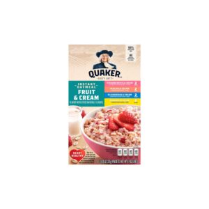 Quaker Fruit & Cream Variety Instant Oat | Packaged