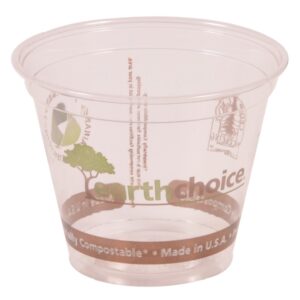 9 oz. Plastic Clear Cold Cups | Raw Item