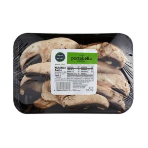 Sliced Portabella Mushrooms | Packaged