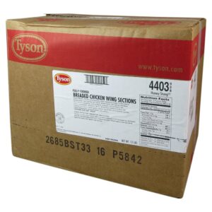 Cooked Chicken Wings | Corrugated Box