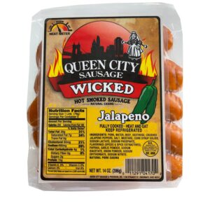 Queen City Sausage Wicked Jalapeno | Packaged