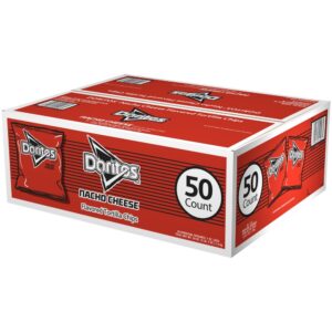 Nacho Cheese Flavored Tortilla Chip Pack | Corrugated Box