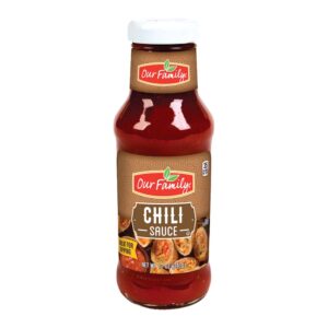 Our Family Chili Sauce 12oz | Packaged