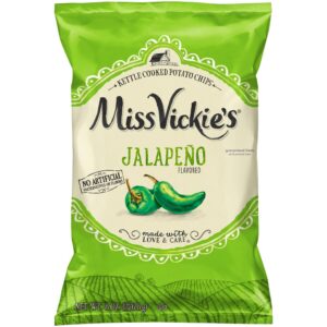 Family Size Jalapeno Flavored Kelttle Cooked Potato Chips | Packaged