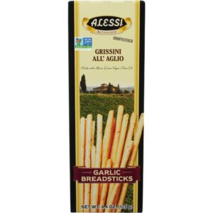 Thin Garlic Breadsticks | Packaged