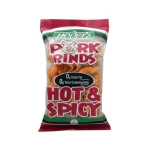 Hot & Spicy Pork Rinds | Packaged
