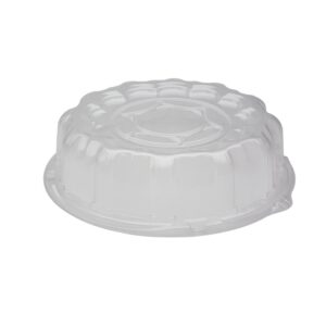50-12" RND PLAS SMARTLOCK DOME LID CL | Raw Item