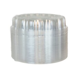 50-16" RND PLAS SMARTLOCK DOME LID CL | Packaged