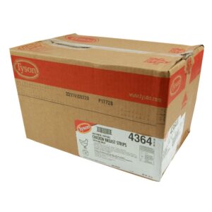 Chicken Breast Strips, Fritter, Homestyle Pepper | Corrugated Box