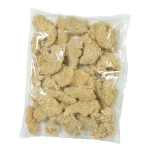 Chicken Breast Strips, Fritter, Homestyle Pepper | Packaged