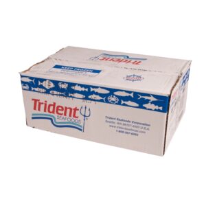 1-10# Stuffed Salmon 3.3oz | Corrugated Box