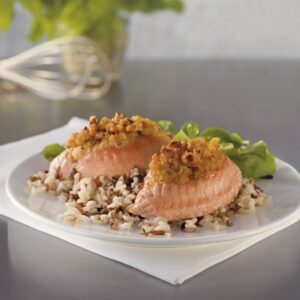 1-10# Stuffed Salmon 3.3oz | Styled