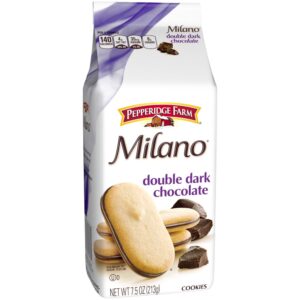 Pepperidge Farm Milano Double Dark Chocolate Cookies | Packaged