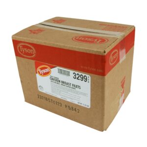 Boneless Skinless Chicken Breast Fillets | Corrugated Box