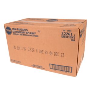 Single-Serve Mini Strawberry Pancakes | Corrugated Box