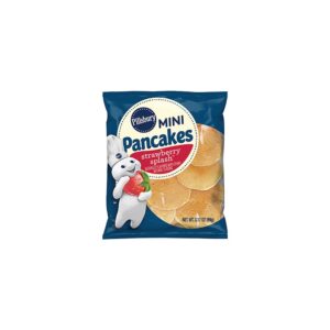 Single-Serve Mini Strawberry Pancakes | Packaged