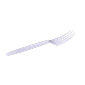 1-m Wrpd Plas Fork Med Wht Flex Polyp | Raw Item
