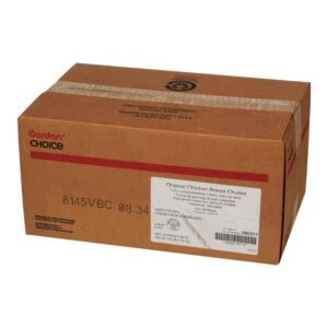 Breaded Boneless Chicken Breast Chunks | Corrugated Box