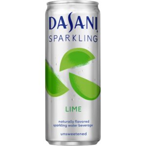 Dasani Lime Sparkling Water | Packaged