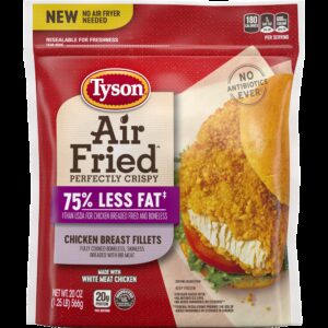 Air Fried Chicken Breast Strips | Packaged