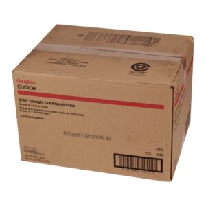 Fries Sc 5/16" Xlng 6-5Lb | Corrugated Box