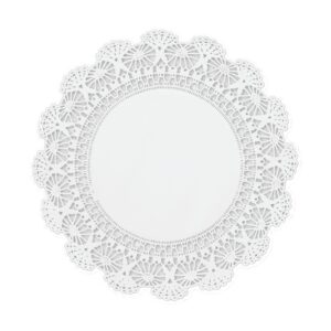 6" White Lace Doilies | Raw Item
