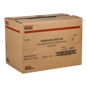 Cheddar Garlic Biscuit Mix | Corrugated Box