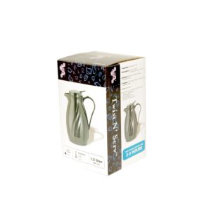 42 oz. Black Swirl Pot | Packaged