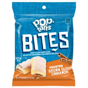 Pastry Pop-tart Bite Brn Sgr 6-6ct | Packaged