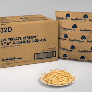 Julienne Cut French Fries | Styled