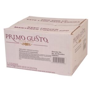 Breaded Cheese Ravioli | Corrugated Box