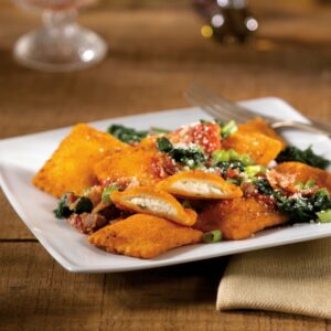 Breaded Cheese Ravioli | Styled