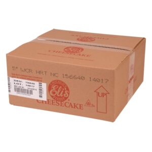 White Chocolate Raspberry Cheesecake | Corrugated Box