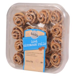 Iced Cinnamon Rolls | Packaged