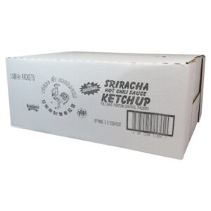 SAUCE KETCHUP SRIRACHA PKT 1-1000CT | Corrugated Box