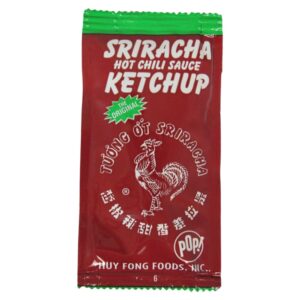 SAUCE KETCHUP SRIRACHA PKT 1-1000CT | Raw Item