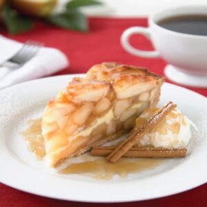 Apple Bavarian Tart | Styled