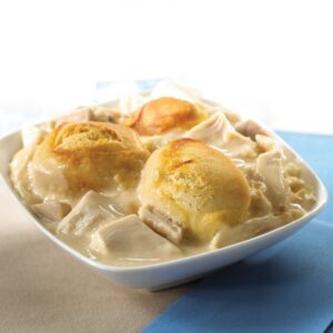 Homestyle Chicken & Dumplings | Styled