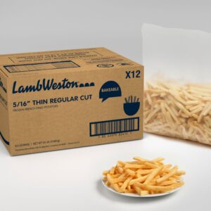 5/16 Inch Extra Long Fancy Regular Cut French Fries, | Styled