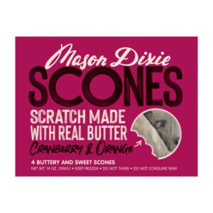 Orange Cranberry Scones | Packaged