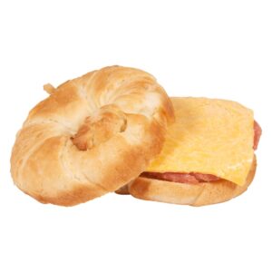 CROISSANT HAM EGG&CHS 12-4Z BOBEV | Raw Item