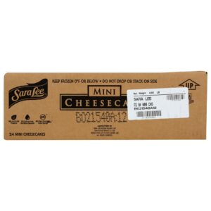 Mini New York Style Cheesecake | Corrugated Box