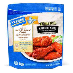 Buffalo Style Bone In Wings | Packaged