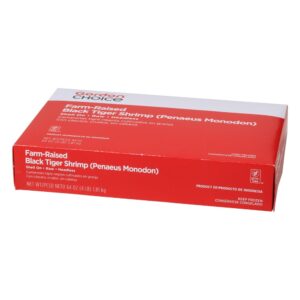 SHRIMP RAW S-ON WHT HL 31-35 6-4# | Packaged