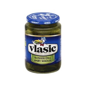 Vlasic Kosher Baby Dill Pickles | Packaged